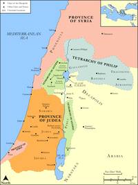 The Land Divided after Herod