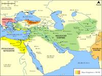 The Kingdoms of the Greeks, about 280 BC